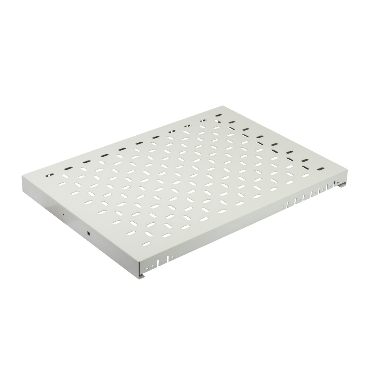Actassi - 19" Fixed perforated tray - 1U - depth 1000 mm