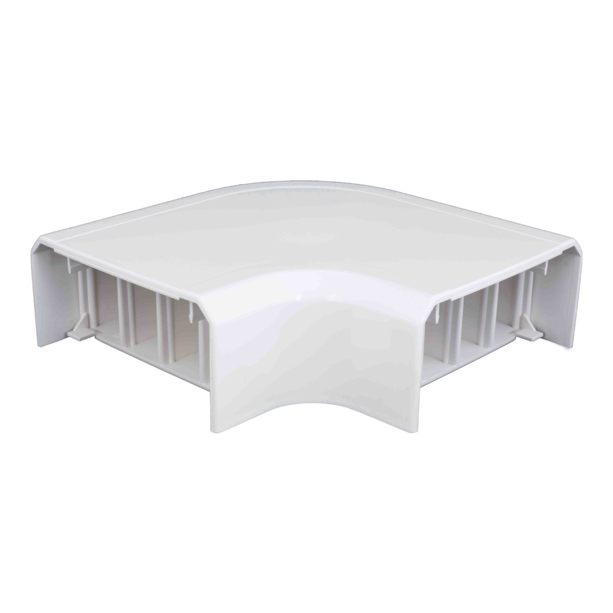 Dexson - ângulo plano 90 - 100x45 mm - ABSPC - branco