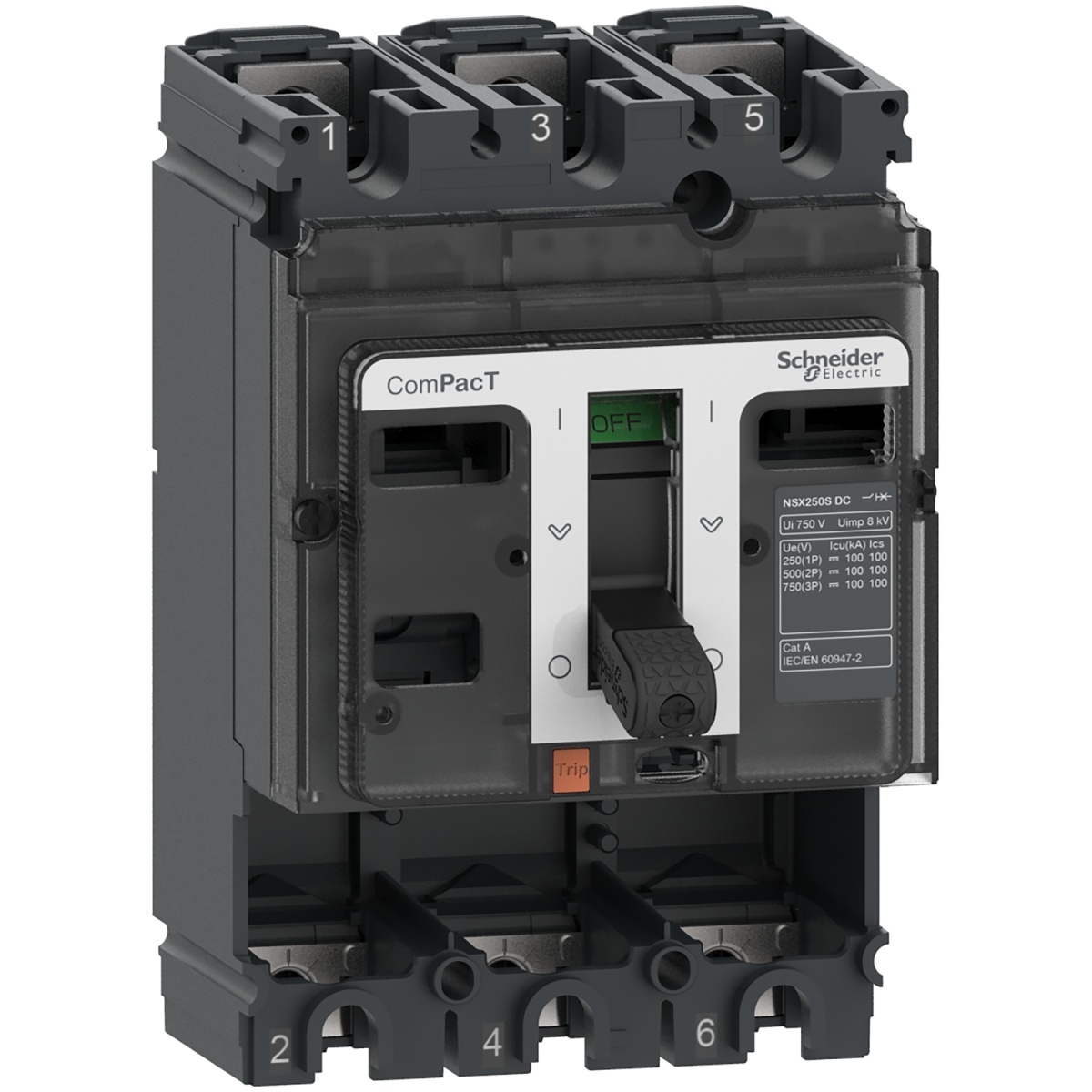 ComPacT BLOCO DE CORTE NSX160S 100kA CC 3P 160A