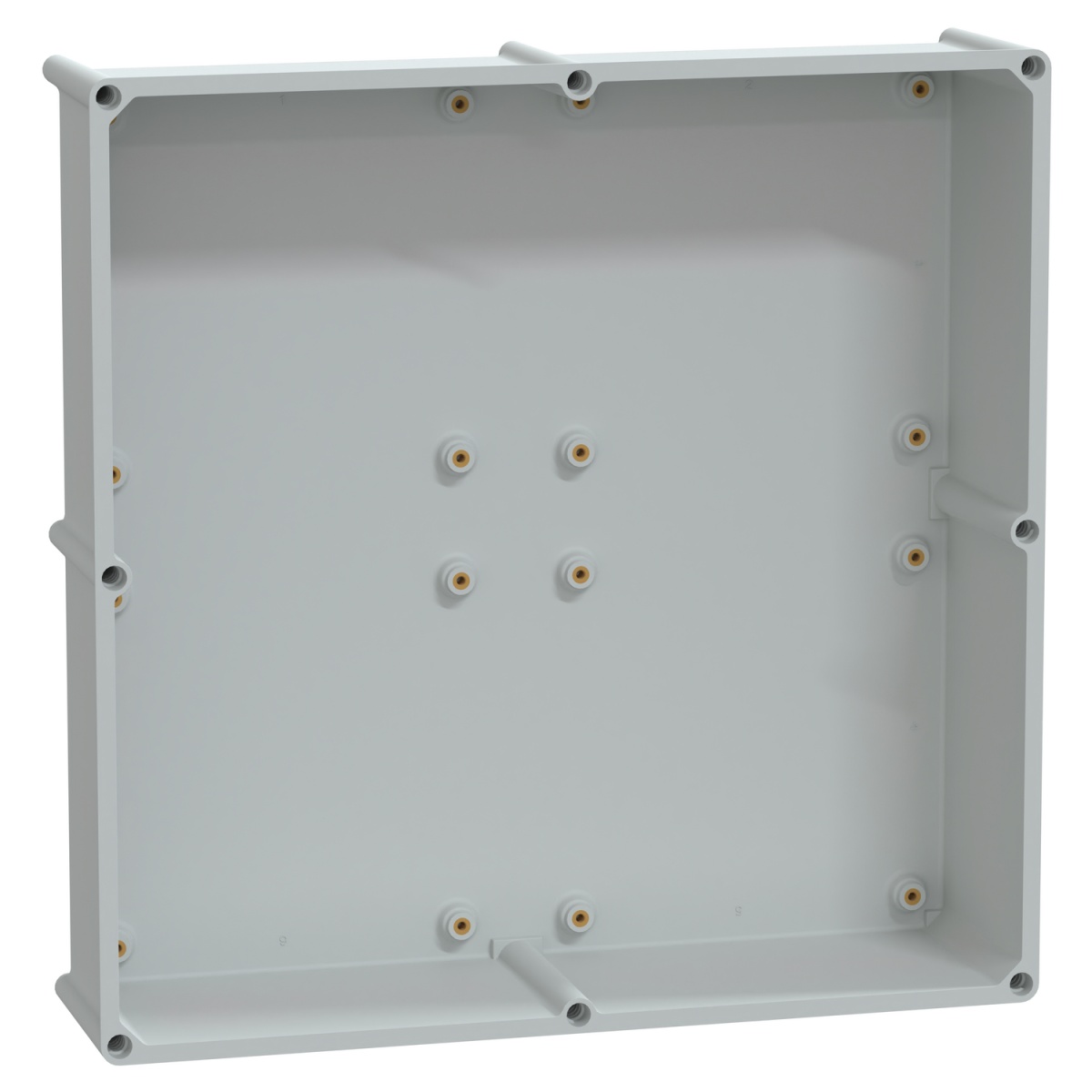 Polyester rear part of PLS box 54x54x13.5cm