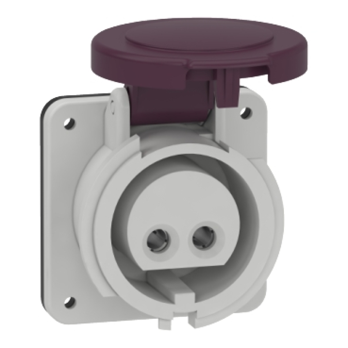 PratiKa industrial socket - 16 A - 2P - 20...25 V AC - IP44