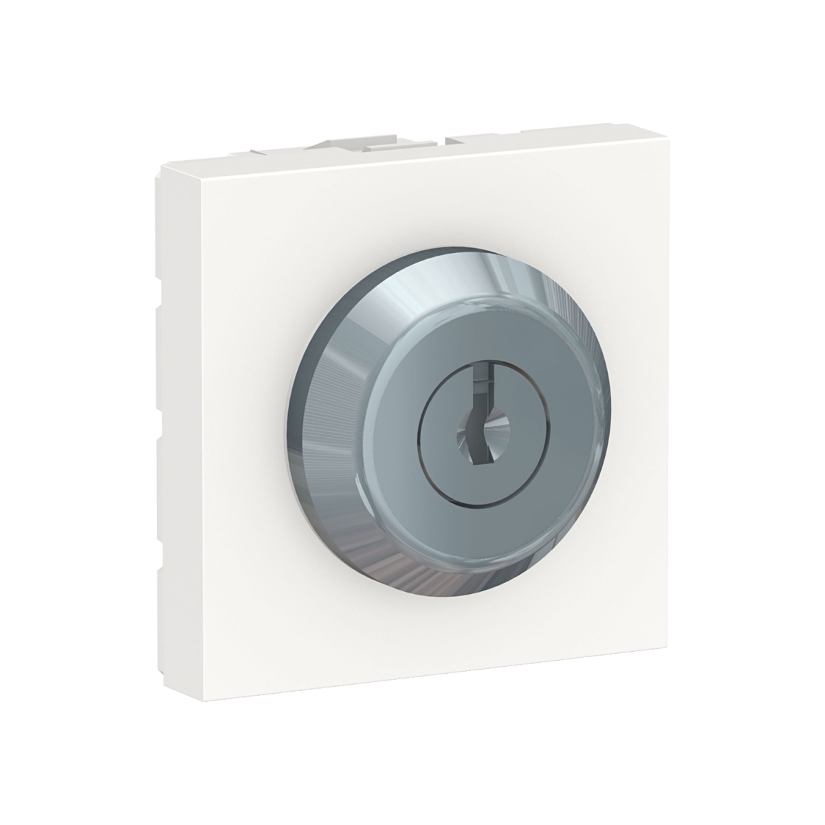 Nova Unica - Interruptor chave 3 posições - 16A - Branco