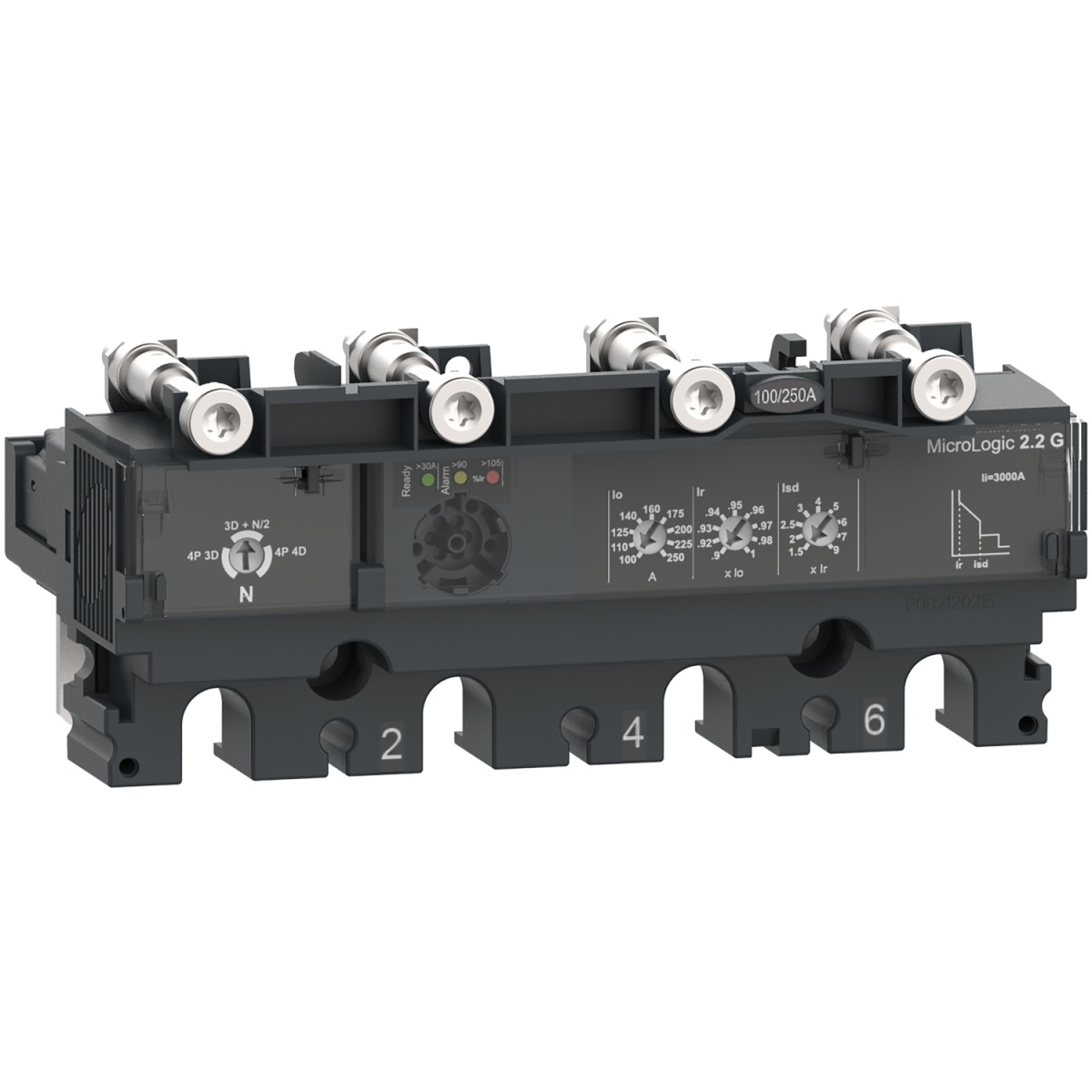 ComPacT DISPARADOR NSX250 CA 4P4D 250A 2.2G