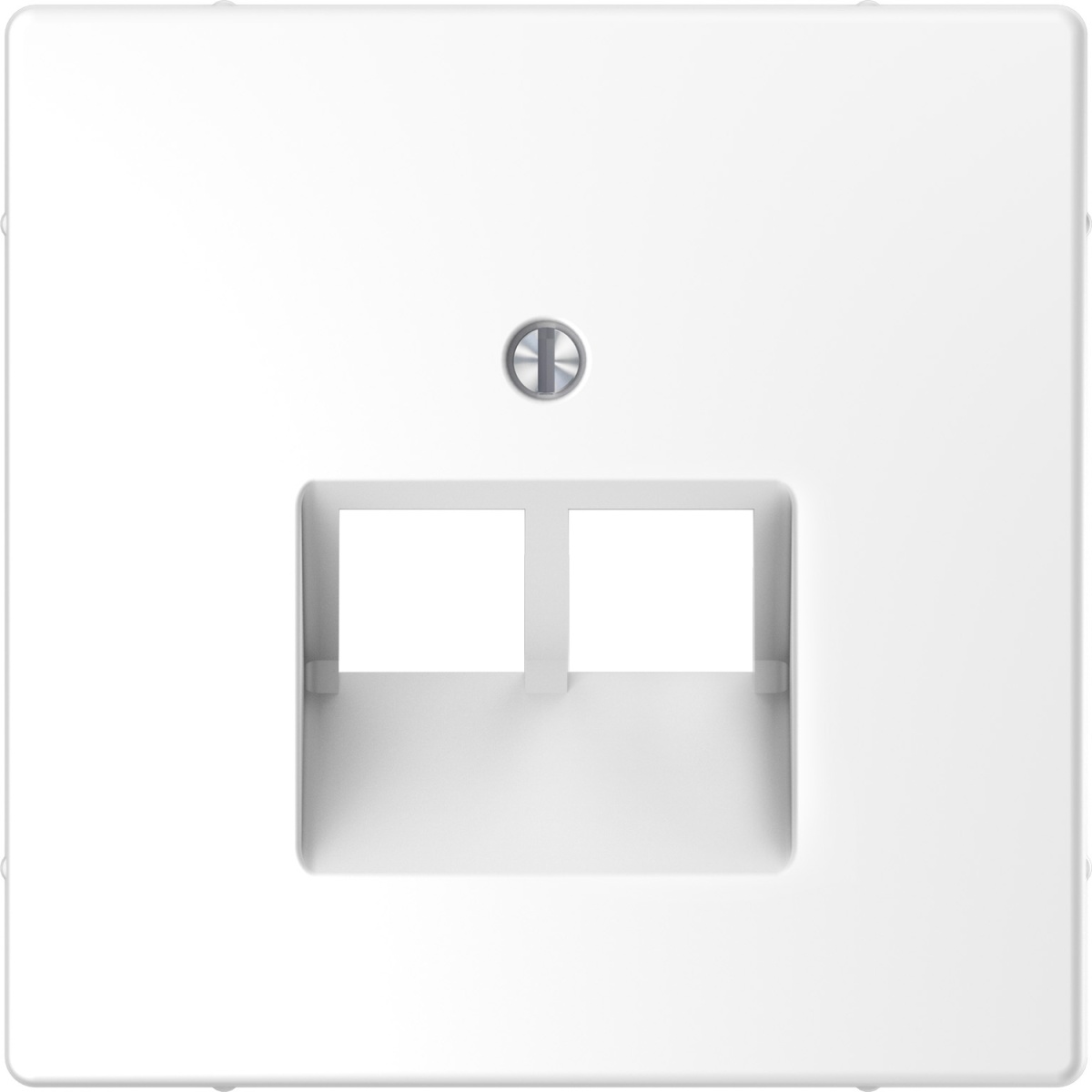 D-Life - Centro de tomada RJ45 dupla - Branco
