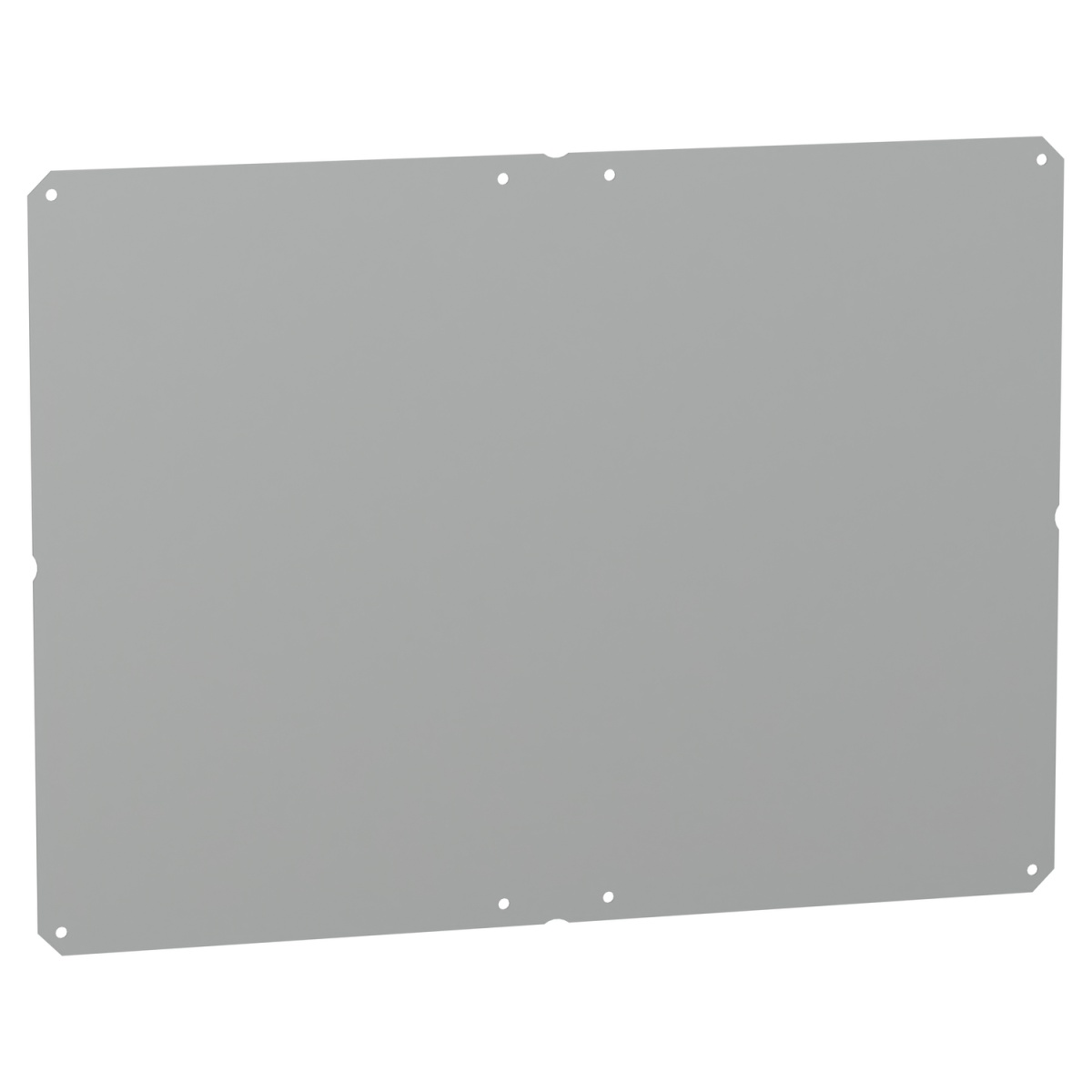 Metallic mounting plate for PLS box 54x72cm