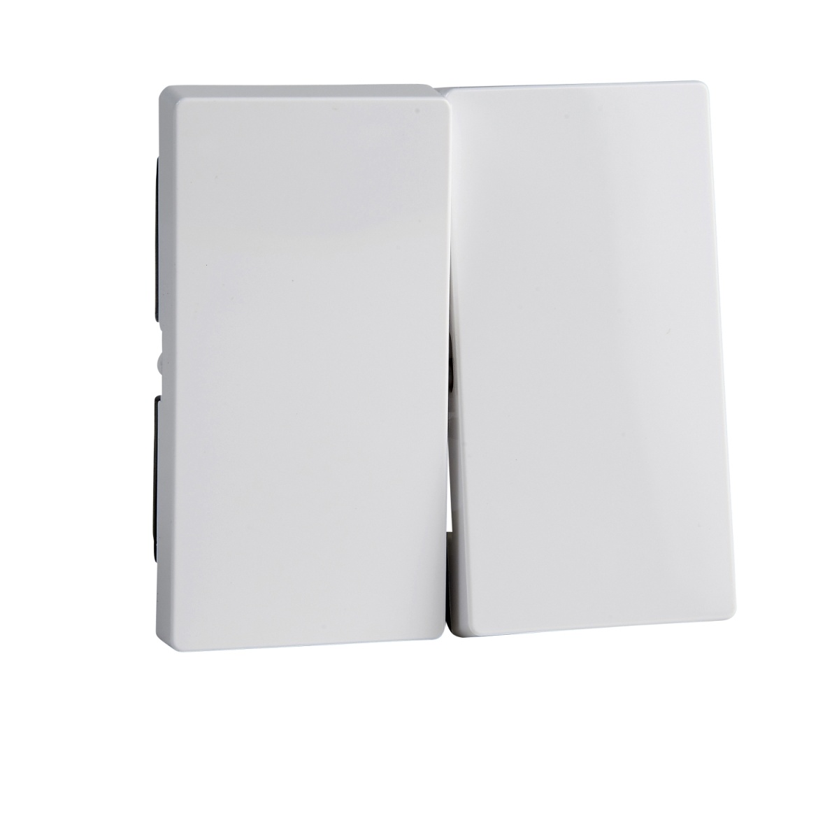 M-Elegance - Tecla dupla - Branco ativo