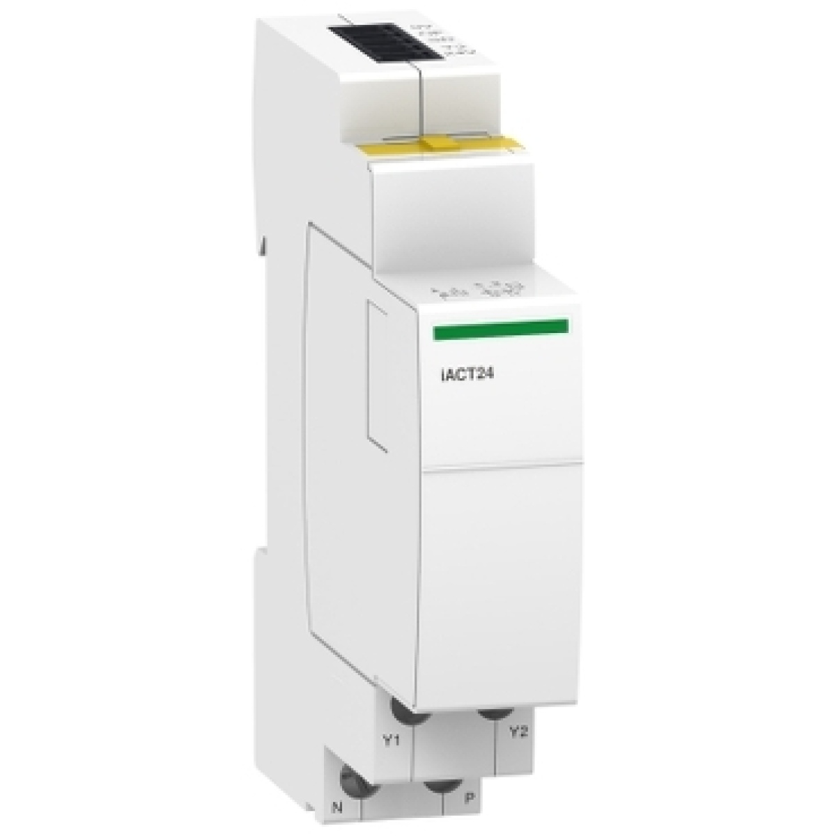 Acti9 iACT - Controlo de 24 V CC e contacto auxiliar 1 NA com interface PLC Ti24