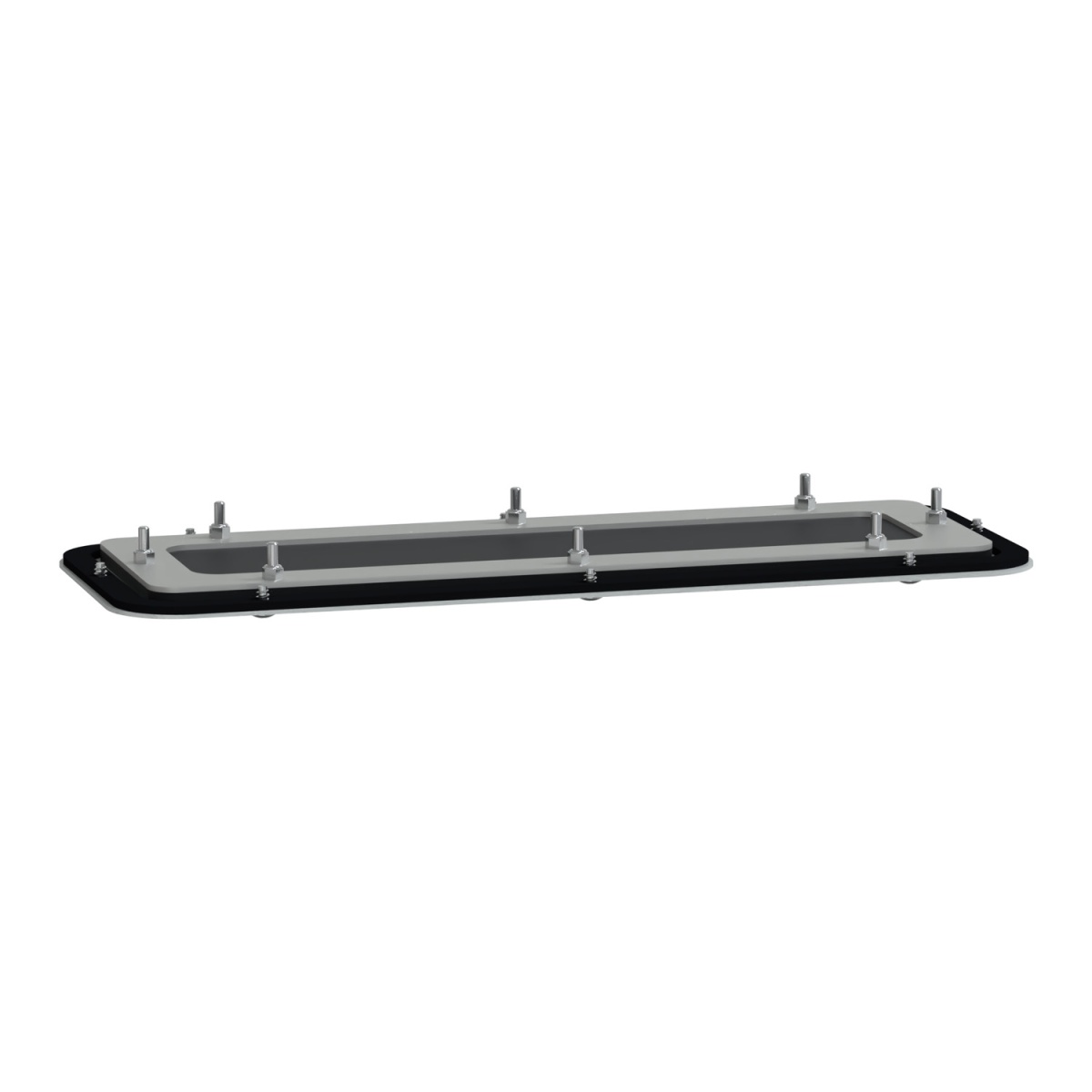 Spacial S3D flexicable gland plate with membrane pearcable 278 x 63 mm