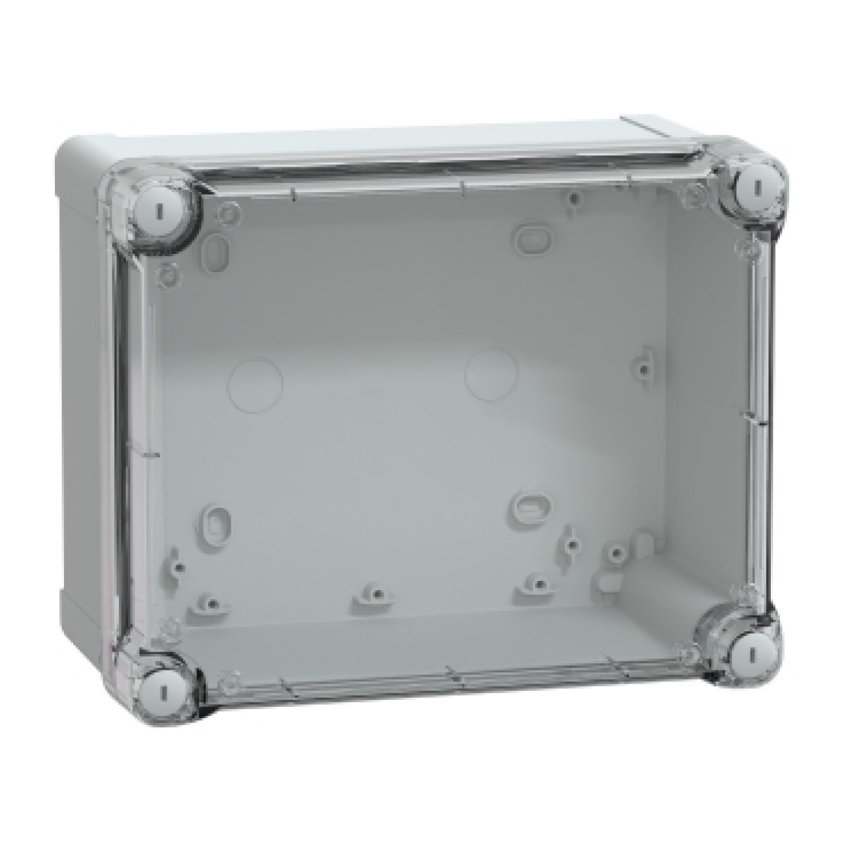 PC box IP66 IK08 RAL7035 Int.H225W175D120 Ext.H241W194D127 Transp.cover H40