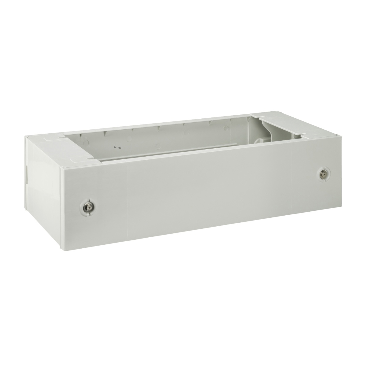 Pedestal de poliéster com vidro reforçado para invólucro PLM108 de abertura frontal IP44-IK10 RAL7035