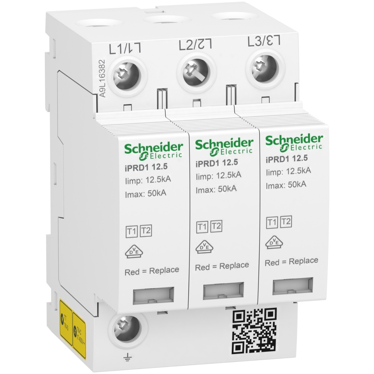 Descarregador de sobretensões DST iPRD1 12.5 3P