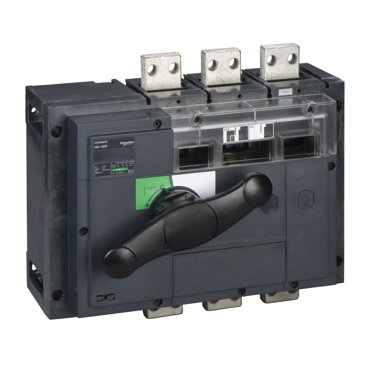 interruptor seccionador Interpact INV1600 - 1600 A - 3 pólos
