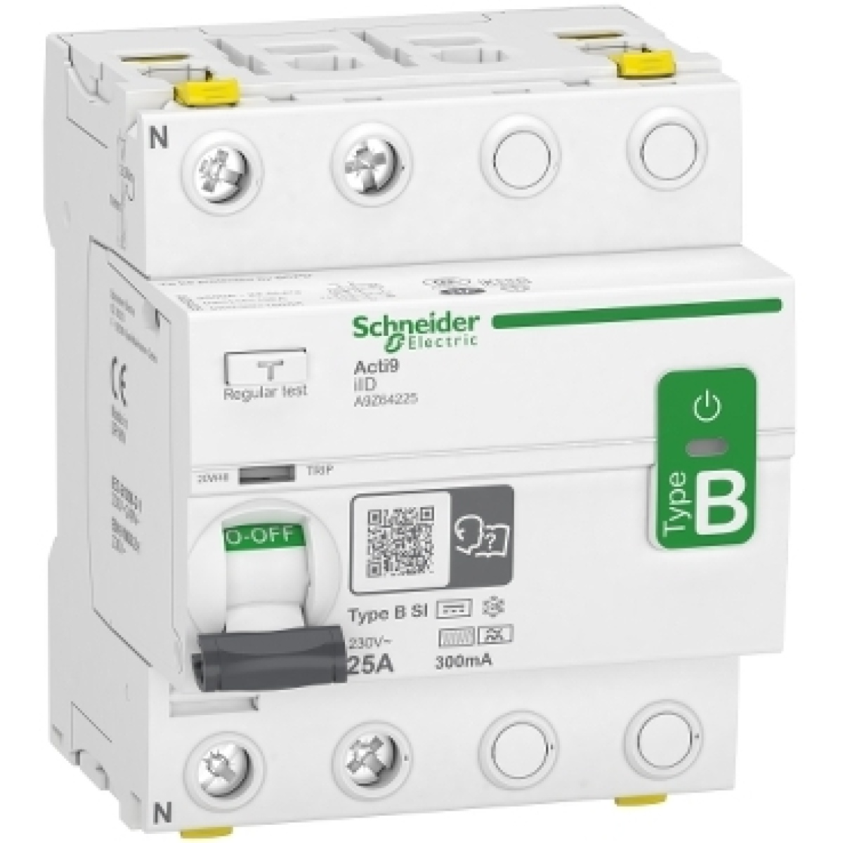 Acti9 iID - Interruptor diferencial - 2P - 25A - 300mA - Classe B-SI