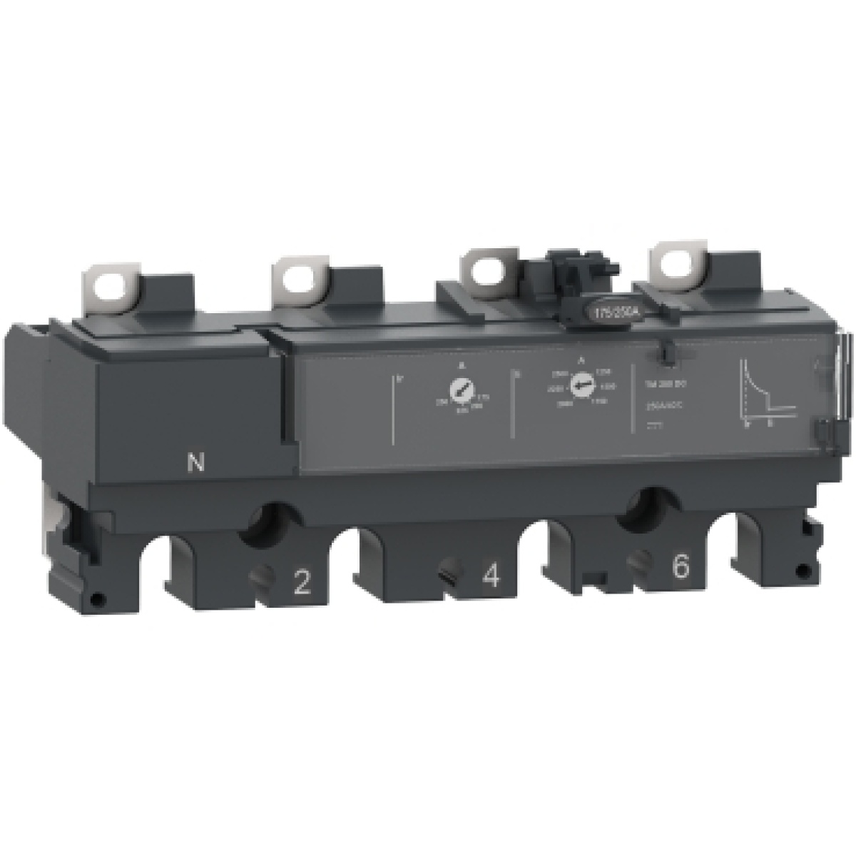 ComPacT DISPARADOR NSX250 CC 4P 250A TMD