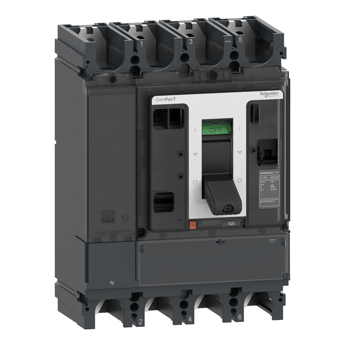 ComPacT INTERRUPTOR NSX630NA CC 4P 630A
