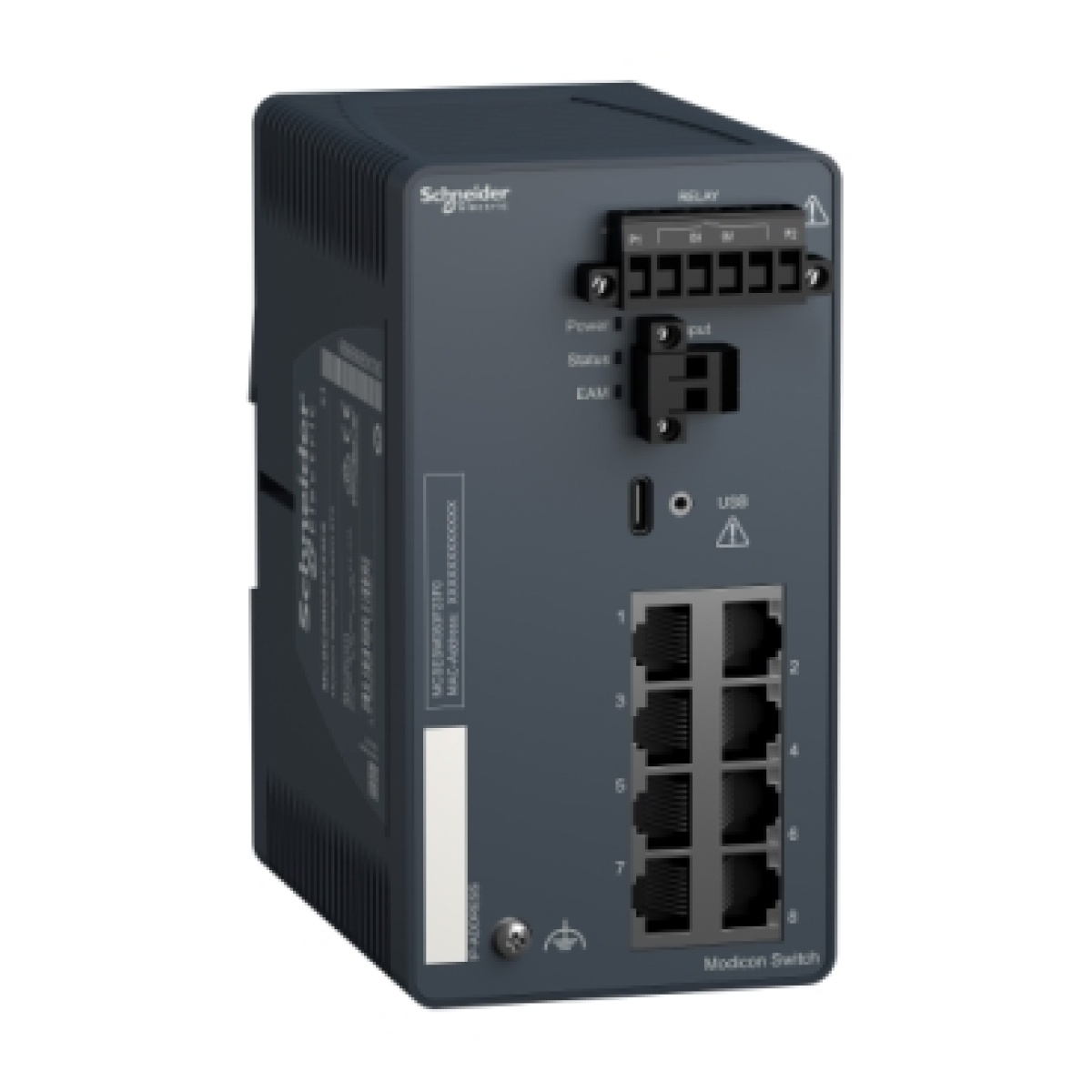 Modicon Managed Switch - 8 portos para cobre
