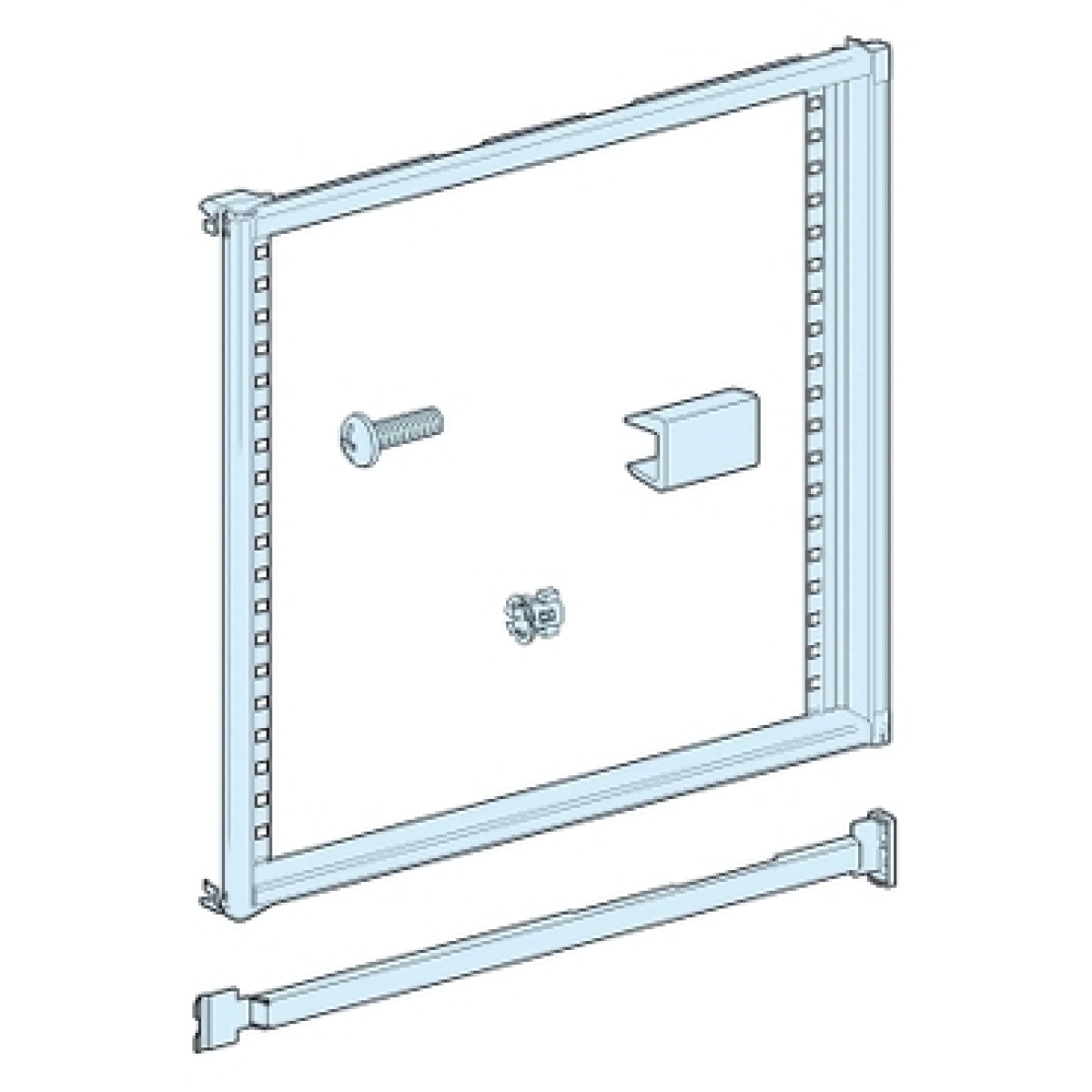 Moldura sup. espelhos basc. L650 10M Parcial