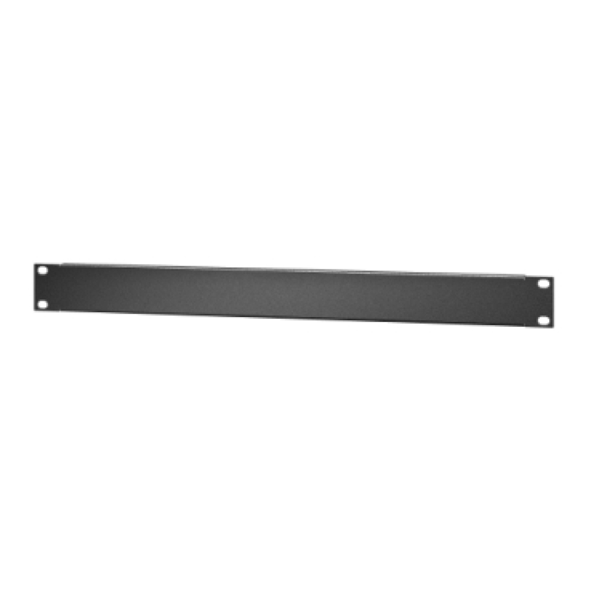 Painel de cobertura metálico Easy Rack 1U, embalagem de 10 unidades
