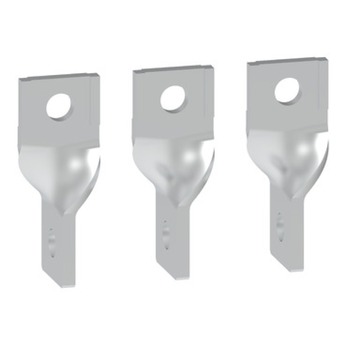 Barras de extensão de terminal em cutelo para TeSys G115-225 de 3 pólos