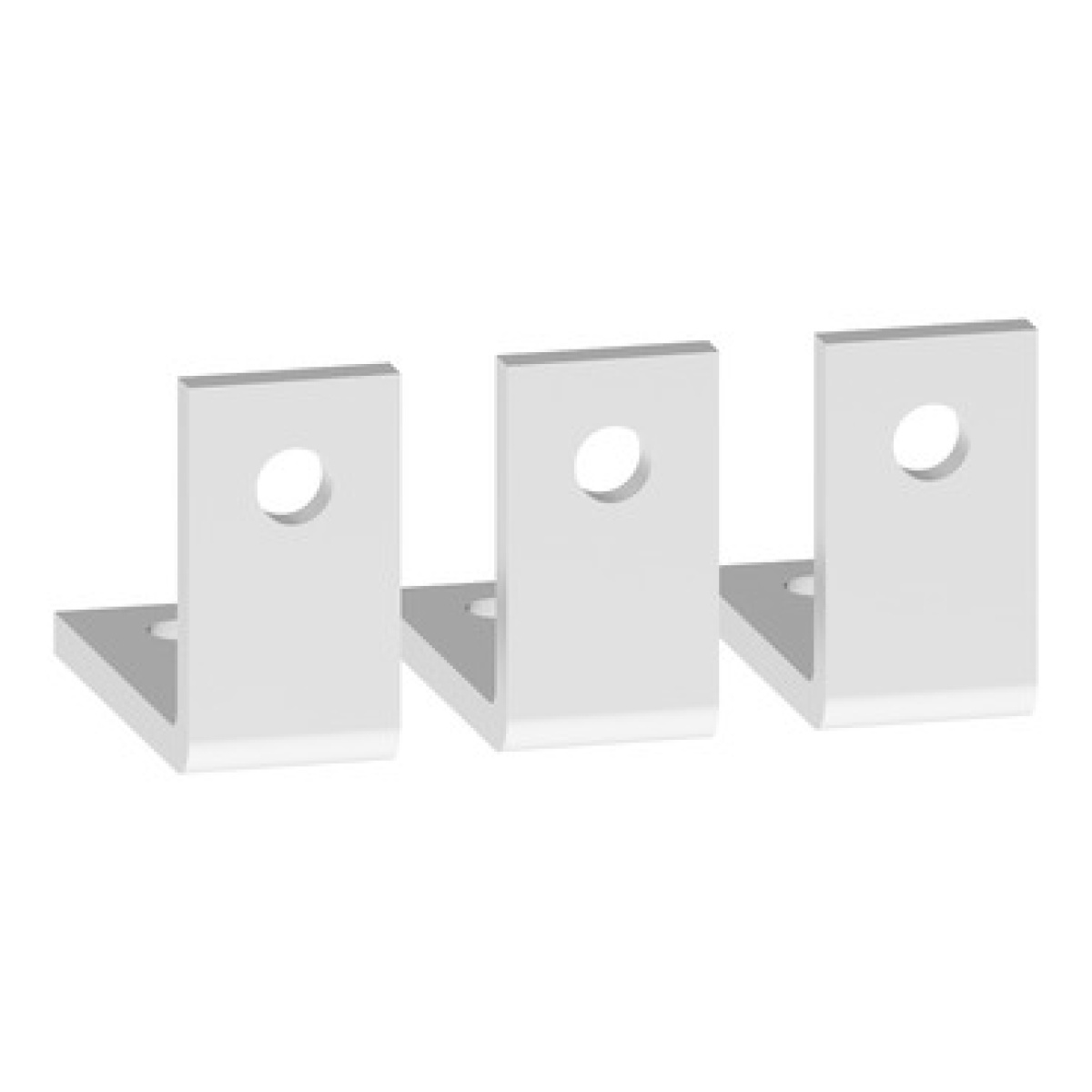 Barras de extensão de terminais laterais em angulo recto para TeSys G265-500 de 3 pólos