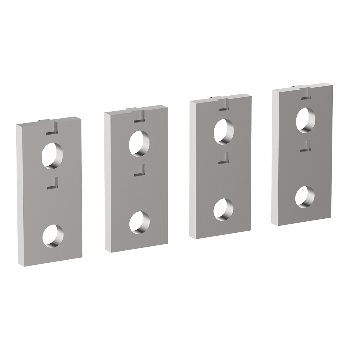 Barras de extensão de terminais rectas  para TeSys G265-500 de 4 pólos