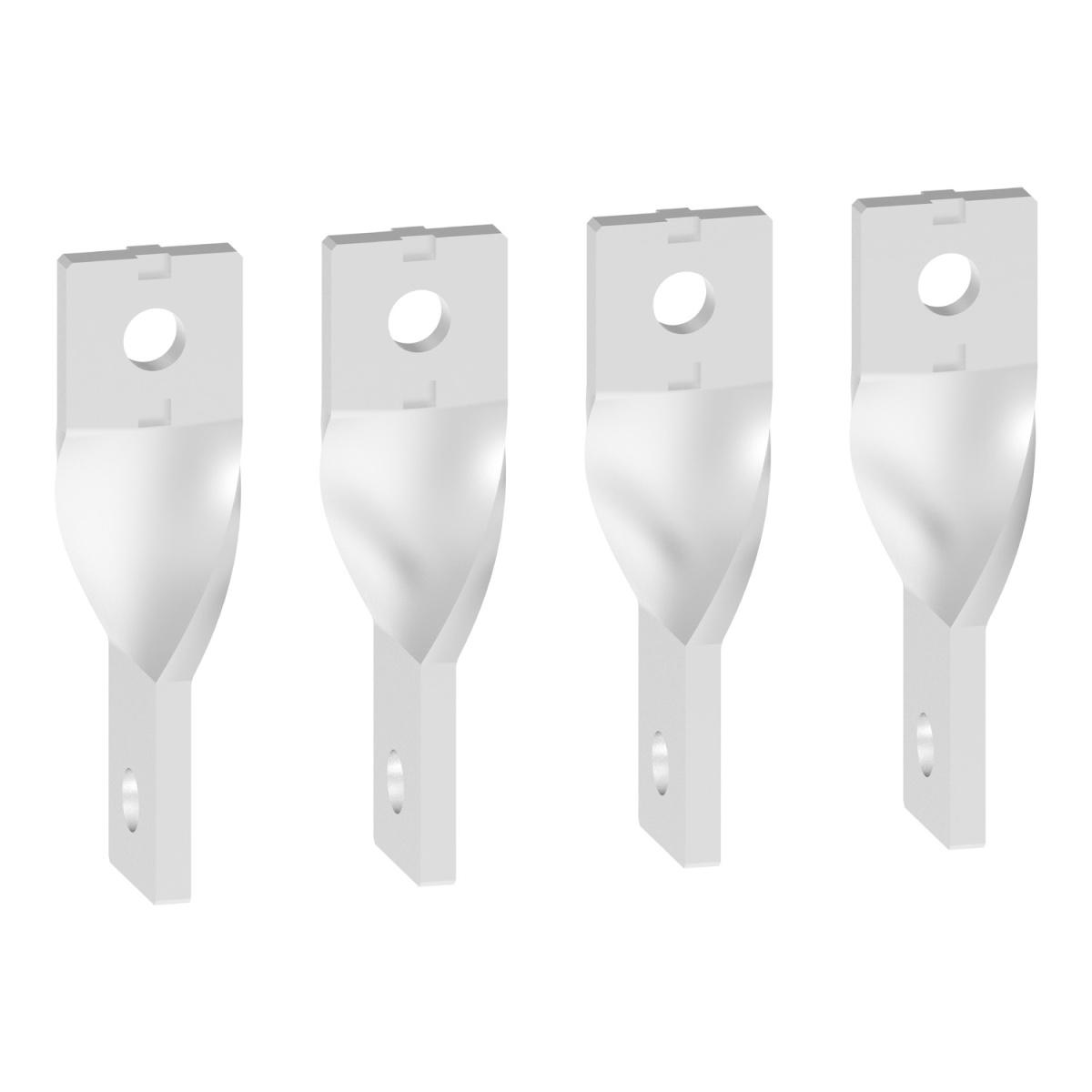 Barras de extensão de terminal em cutelo para TeSys G265-500 de 4 pólos