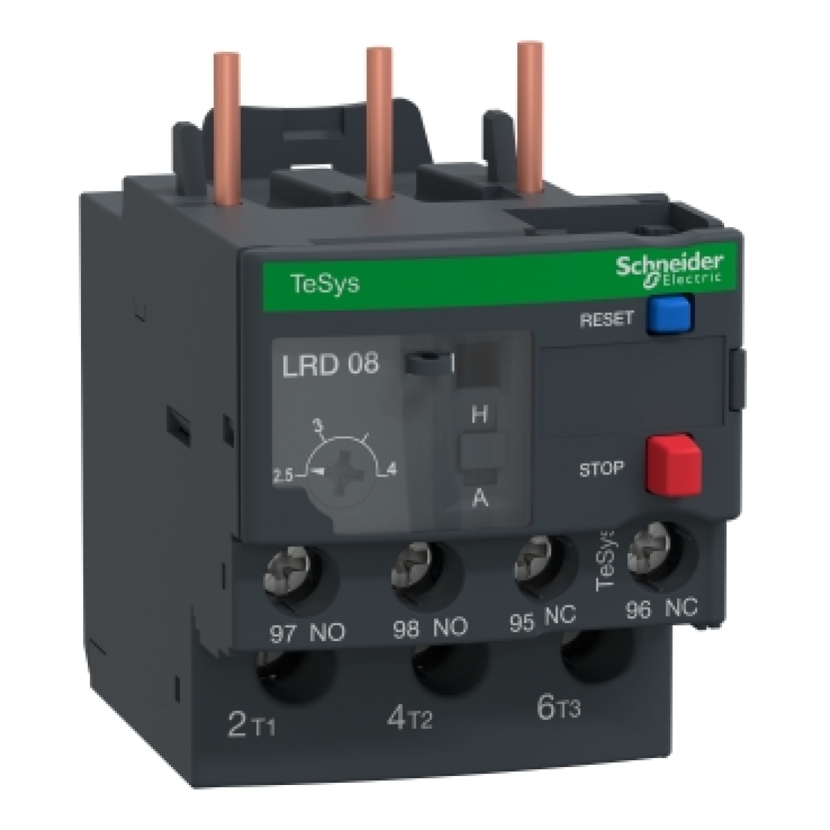 TeSys LRD thermal overload relays - 2.5...4 A - class 10A