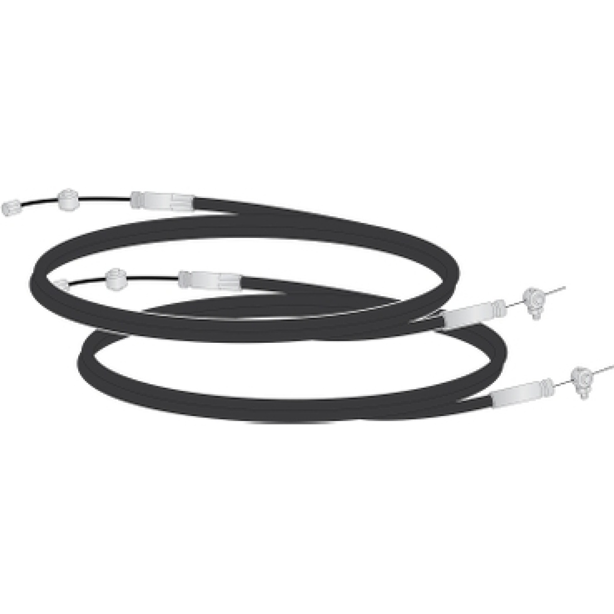 2 cables for interlocking - 6 meters - spare part