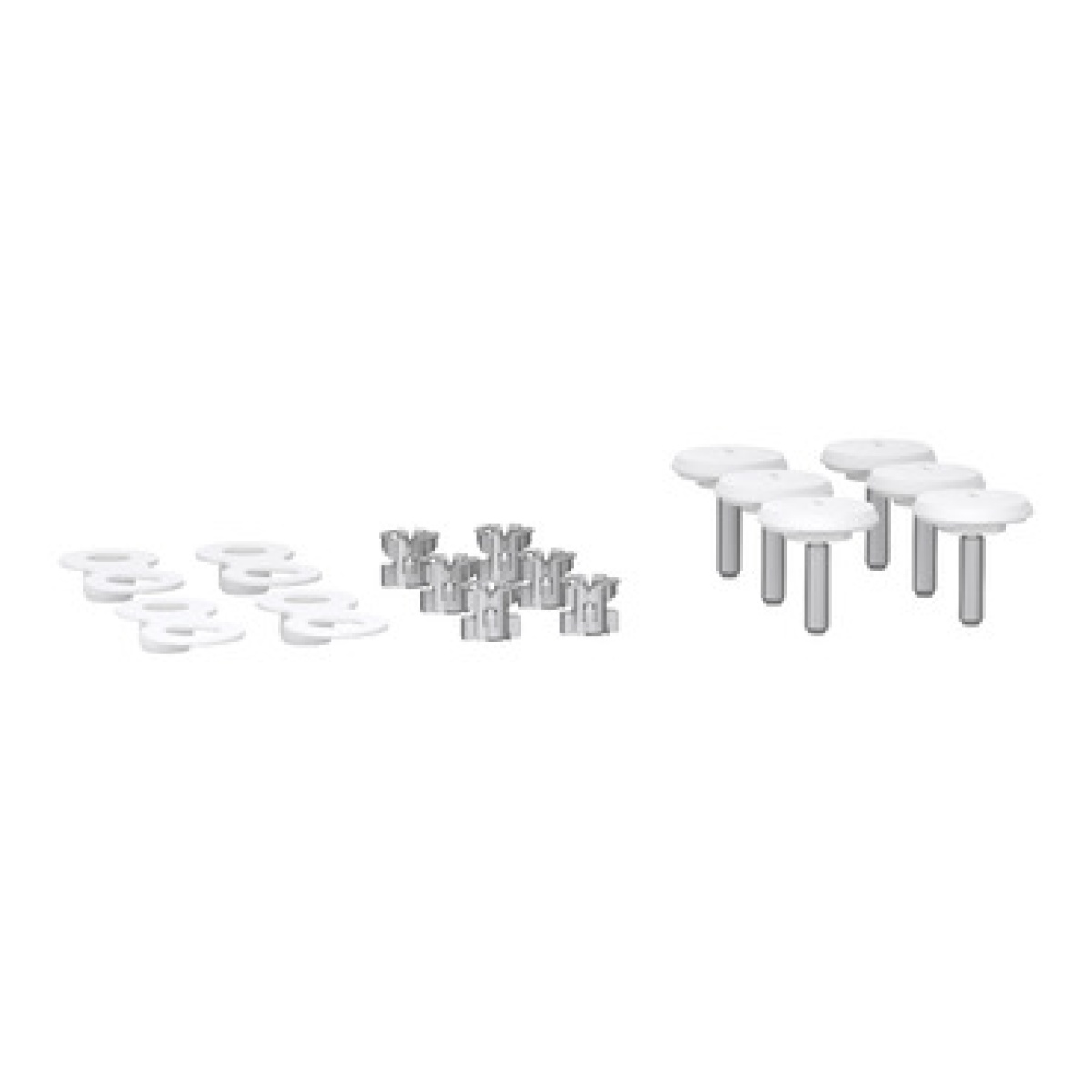 6 parafusos4 tampas acess. tecto IP55