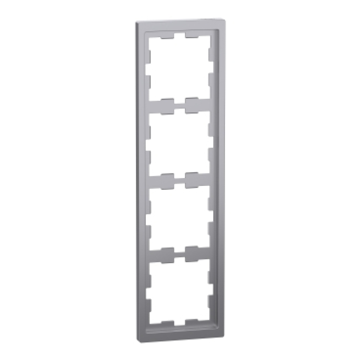 Quadro, Merten D-Life, 4 elementos, aço