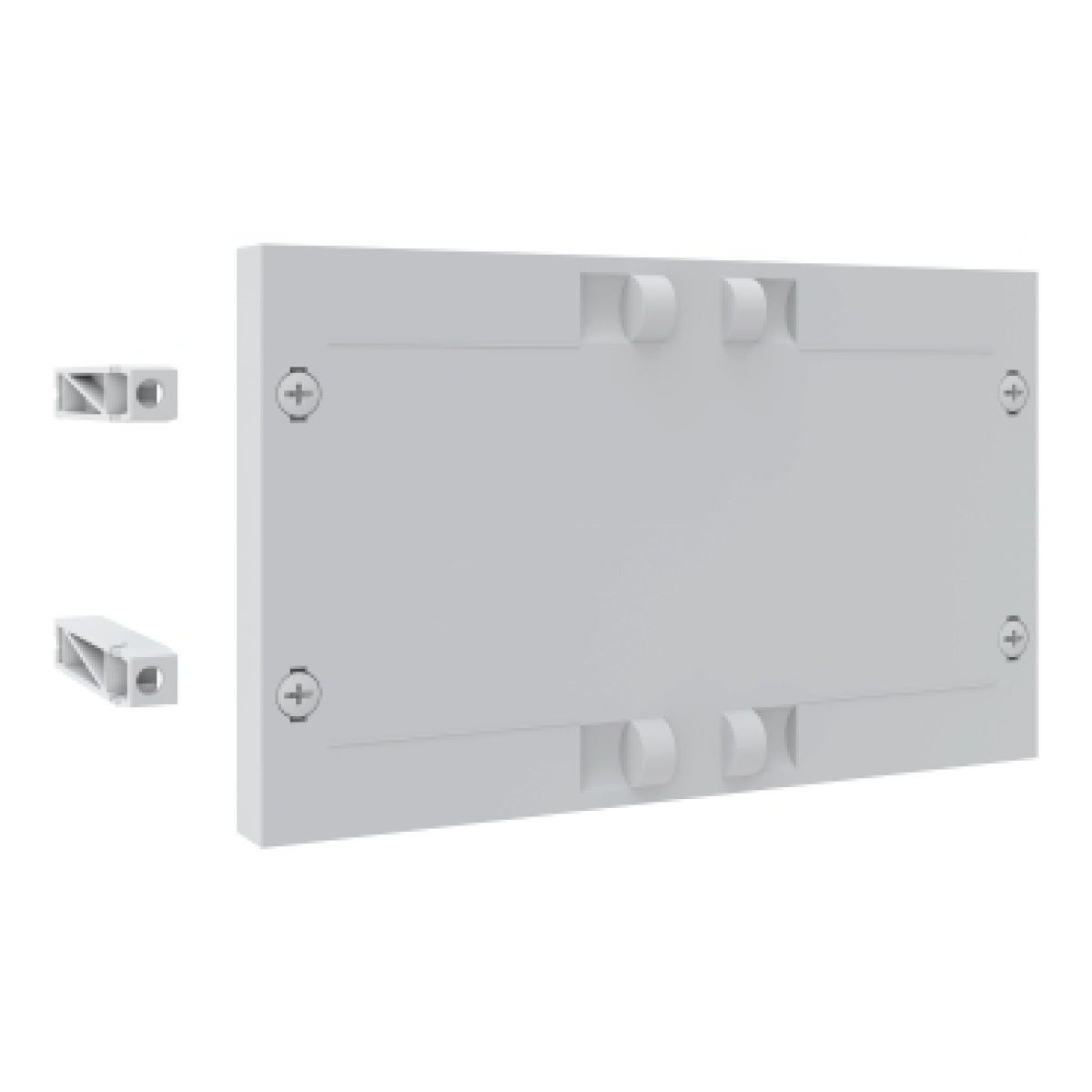 Espelho opaco  fixação 2u 1L0A 75x250