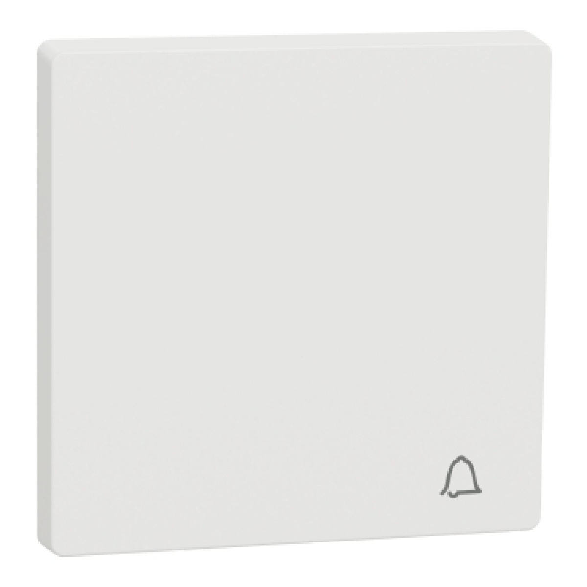 D-Life - Tecla símbolo campainha - Branco Mate