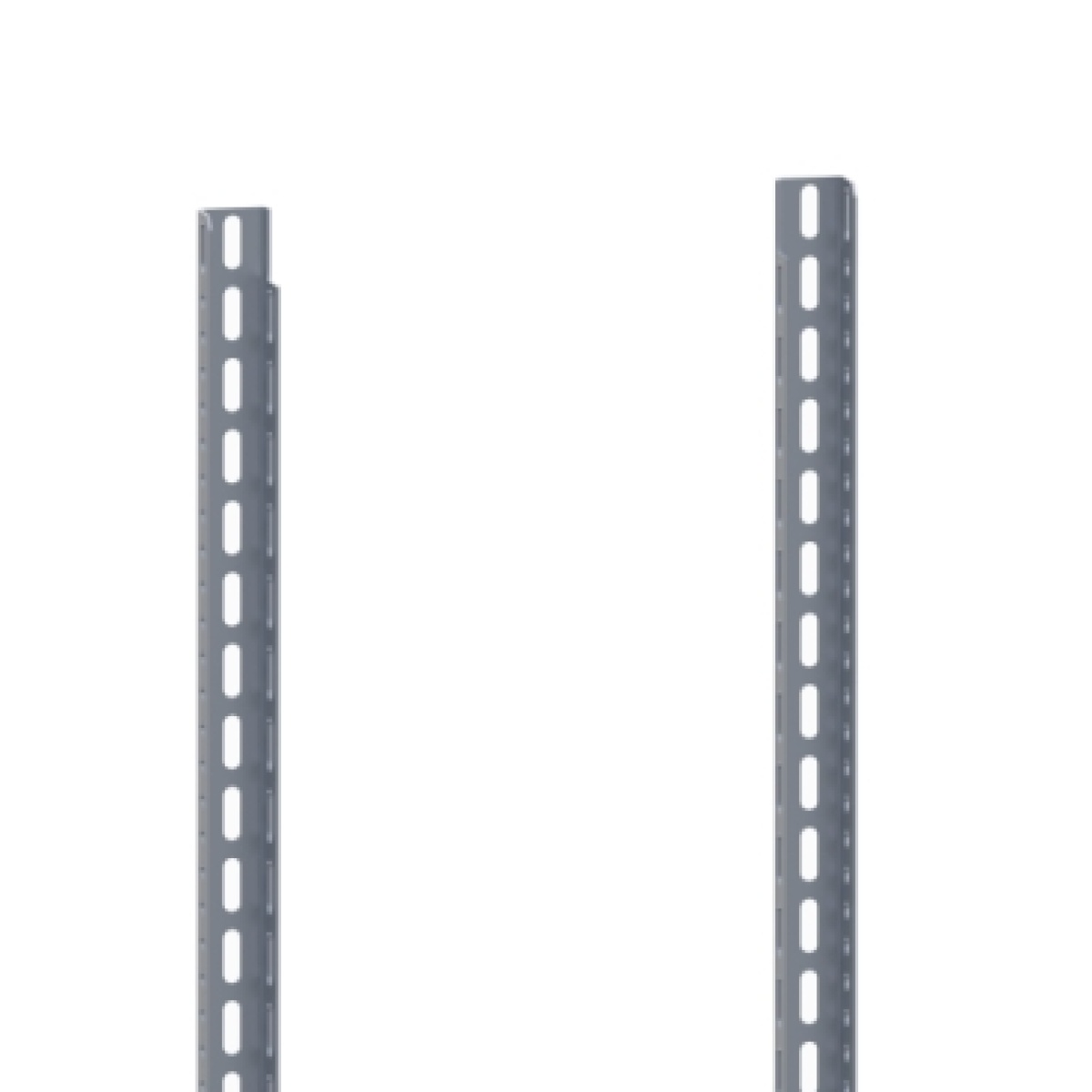 Vertical steel rail, height 1200mm. Packaging unit 2 pieces.