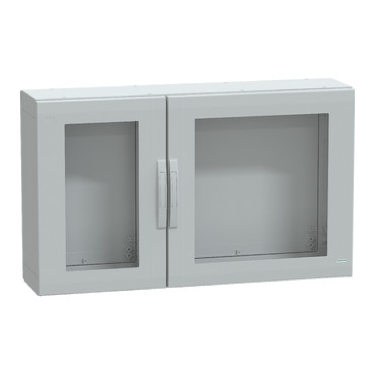 Floor standing encl. polyester vers.PLA compl.sealed 750x1250x320 IP65 glazed