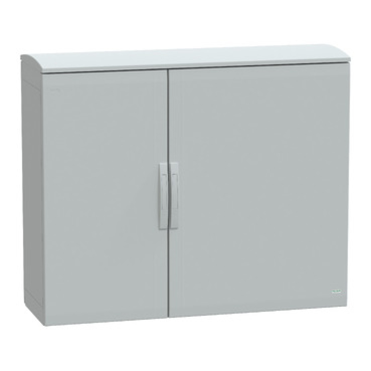 Floor standing encl. polyester vers.PLAT open top w canopy 1000x1250x420 IP44