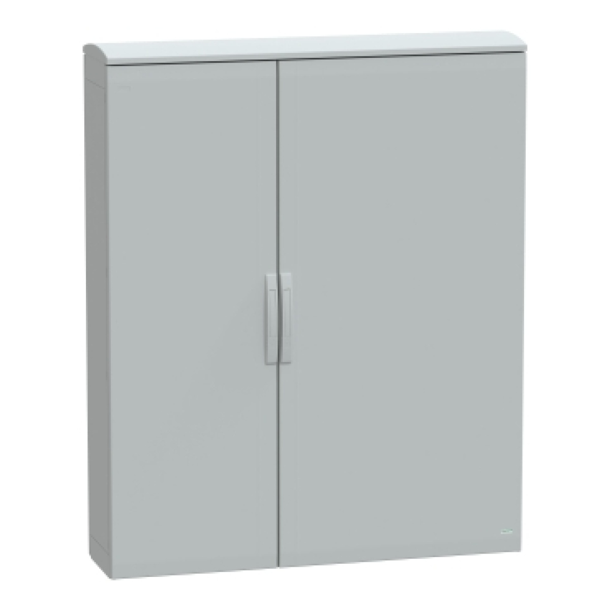 Floor standing encl. polyester vers.PLAT open top w canopy 1500x1250x320 IP44