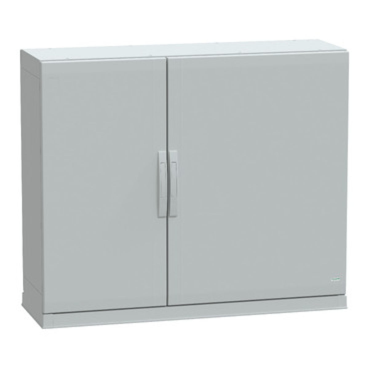 Floor standing encl.polyester vers.PLAZ wplinth open bottom 1000x1250x420 IP54