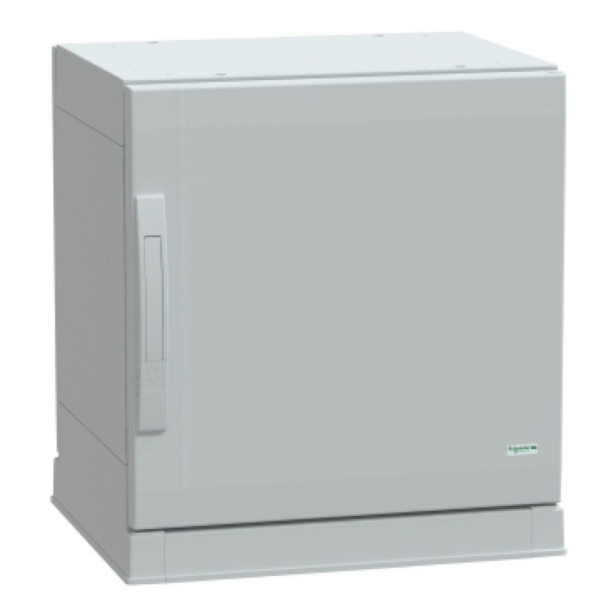 Floor standing encl.polyester vers.PLAZ wplinth open bottom 500x500x420 IP54
