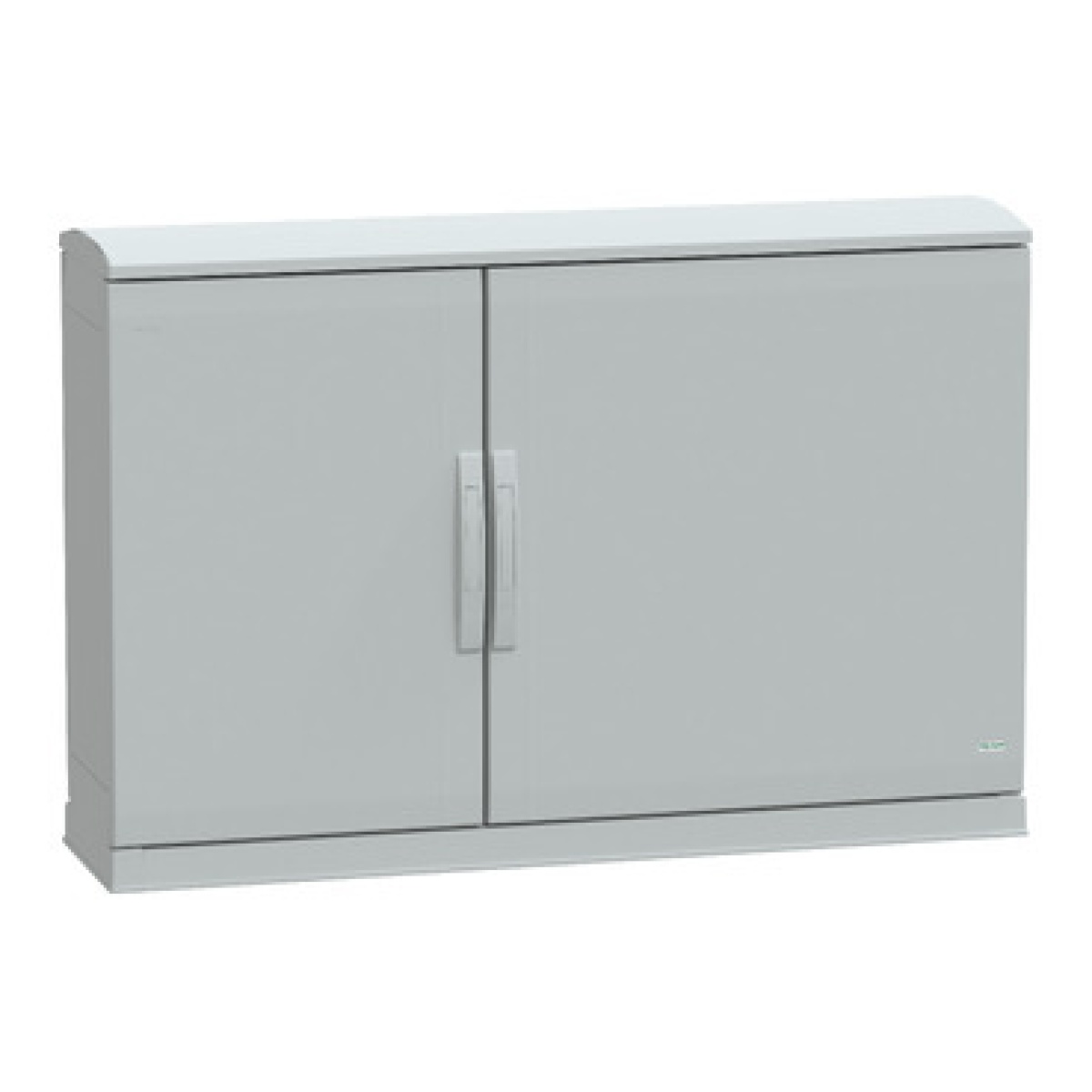 Floor standing encl.polyester vers.PLAZT wopen plinthcanopy 750x1250x320 IP44