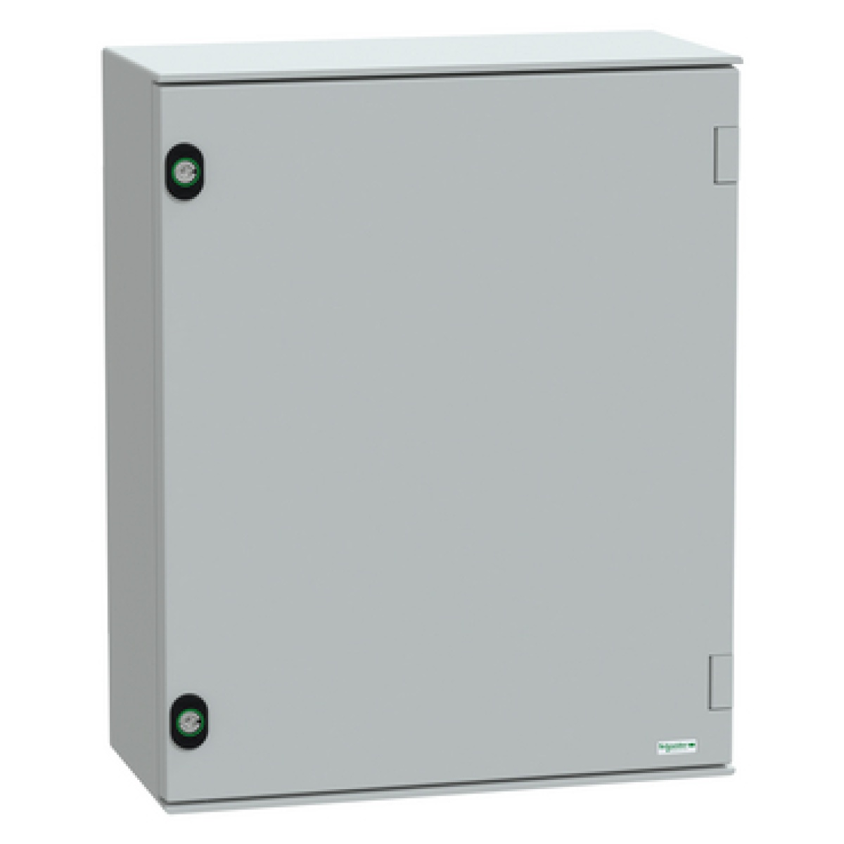 wall-mounting encl. polyester monobloc IP66 H530xW430xD200mmbakelite mount.pl.