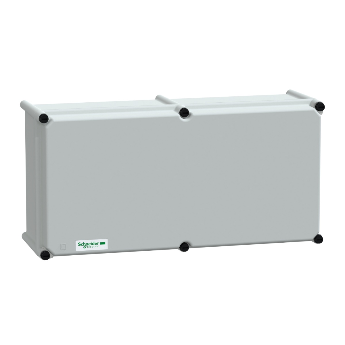 PLS box, polyester rear, polyester cover IP66 27x54x18cm