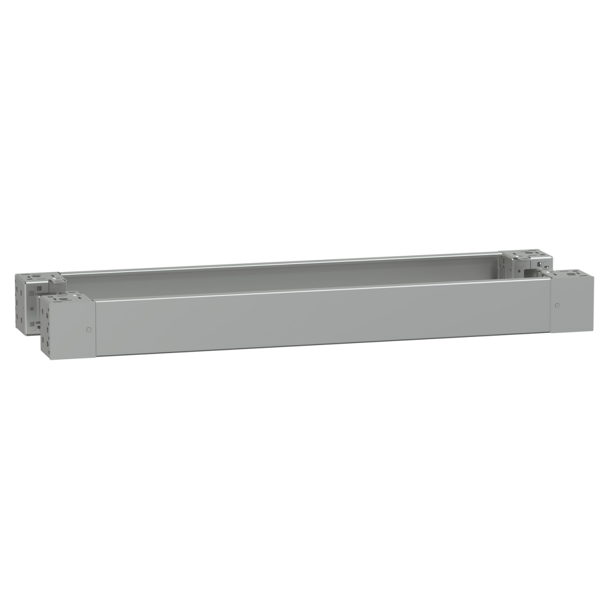 Spacial - plain front panel plinth W1000 H100 stainless steel 316L