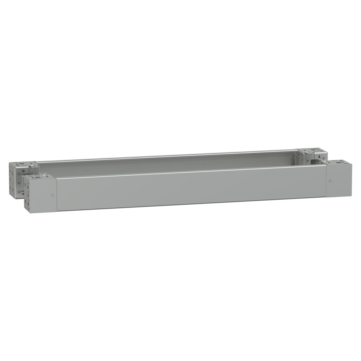 Spacial - plain front panel plinth W1000 H100 stainless steel 304L
