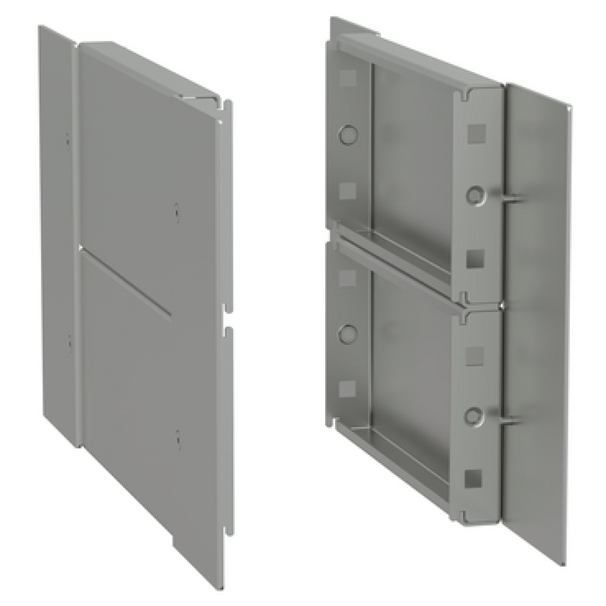 Spacial S3HD - outdoor heavy duty - side plinth - H100 D400 IP55