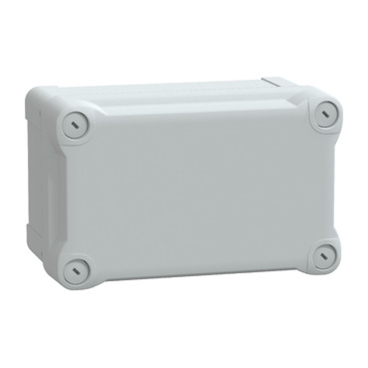PC box IP66 IK08 RAL7035 Int.H175W105D100 Ext.H192W121D105 opaque PC cover H40