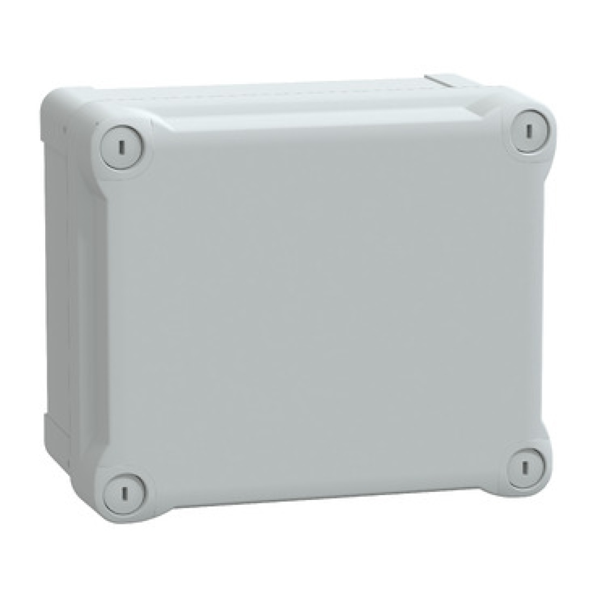 ABS box IP66 IK07 RAL7035 Int.H175W150D100 Ext.H193W164D105 Opaque cover H40