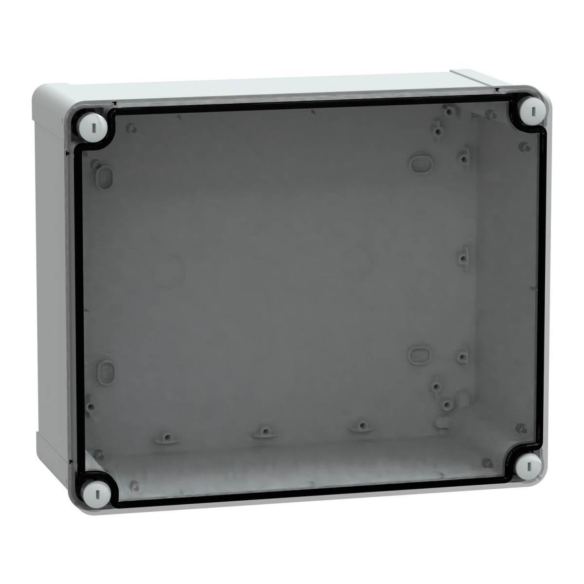 ABS box IP66 IK07 RAL7035 Int.H275W225D120 Ext.H291W241D128 Transp.cover H20