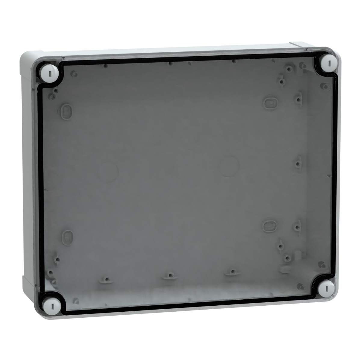 ABS box IP66 IK07 RAL7035 Int.H275W225D80 Ext.H291W241D88 Transp.cover H20