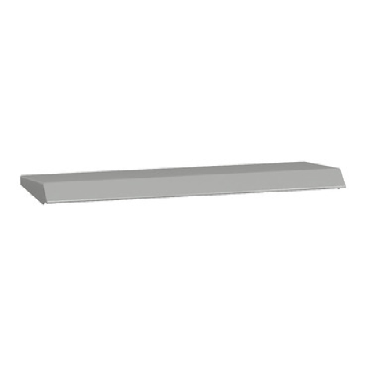 Spacial WM enclosure canopy W500xD200 Colour RAL7035.. Fixings supplied.