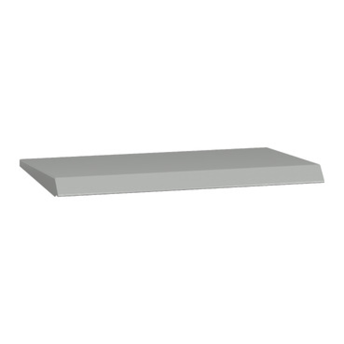 Spacial WM enclosure canopy W600xD400 Colour RAL7035.. Fixings supplied.